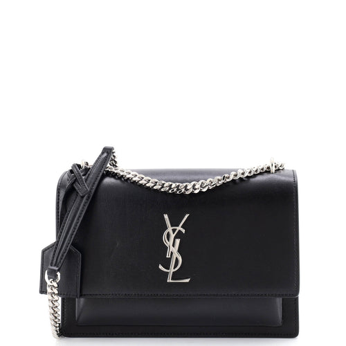 Sunset Crossbody Bag Leather Medium