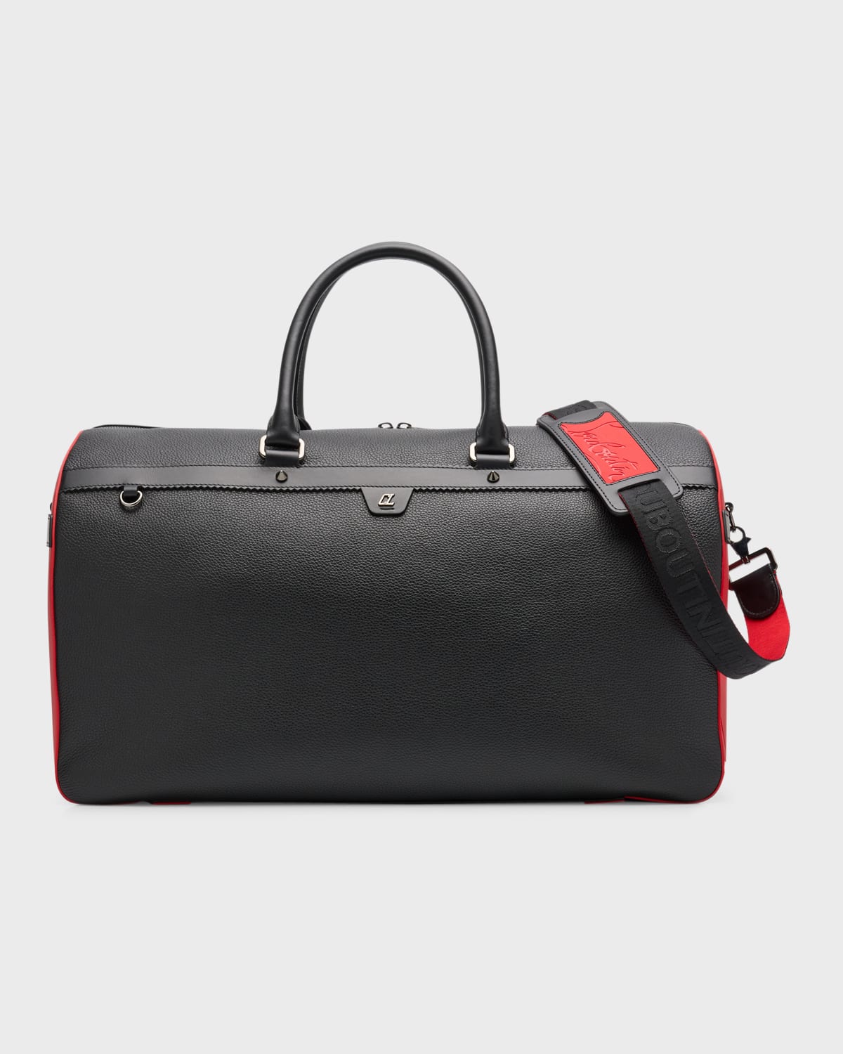 Christian Louboutin Men's Ruisbuddy Leather Duffel Bag