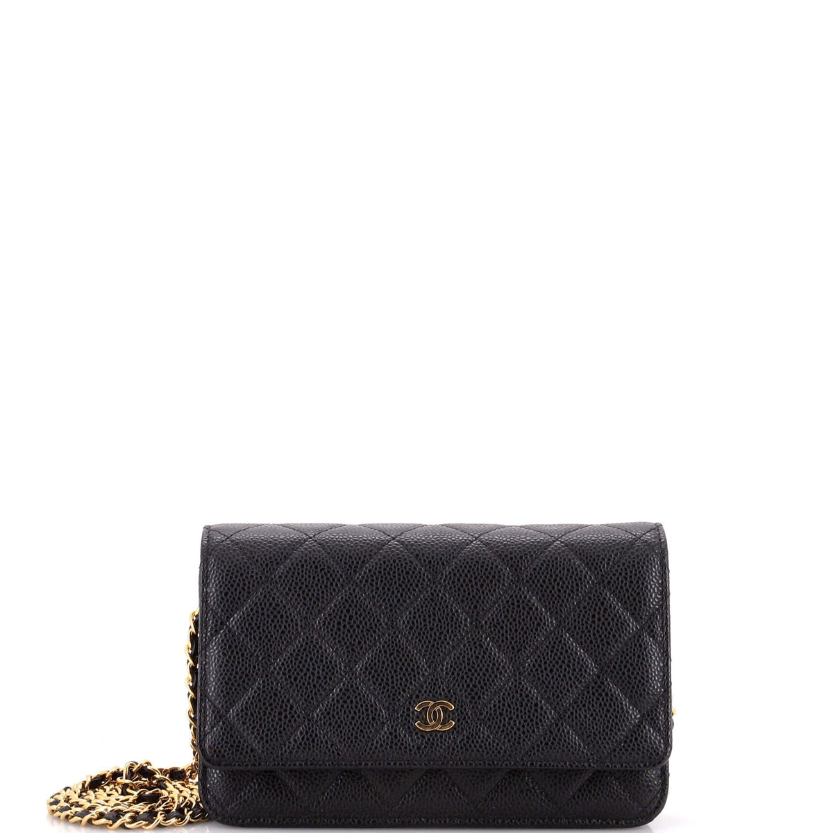 Chanel CHANEL Wallet on Chain Quilted Caviar