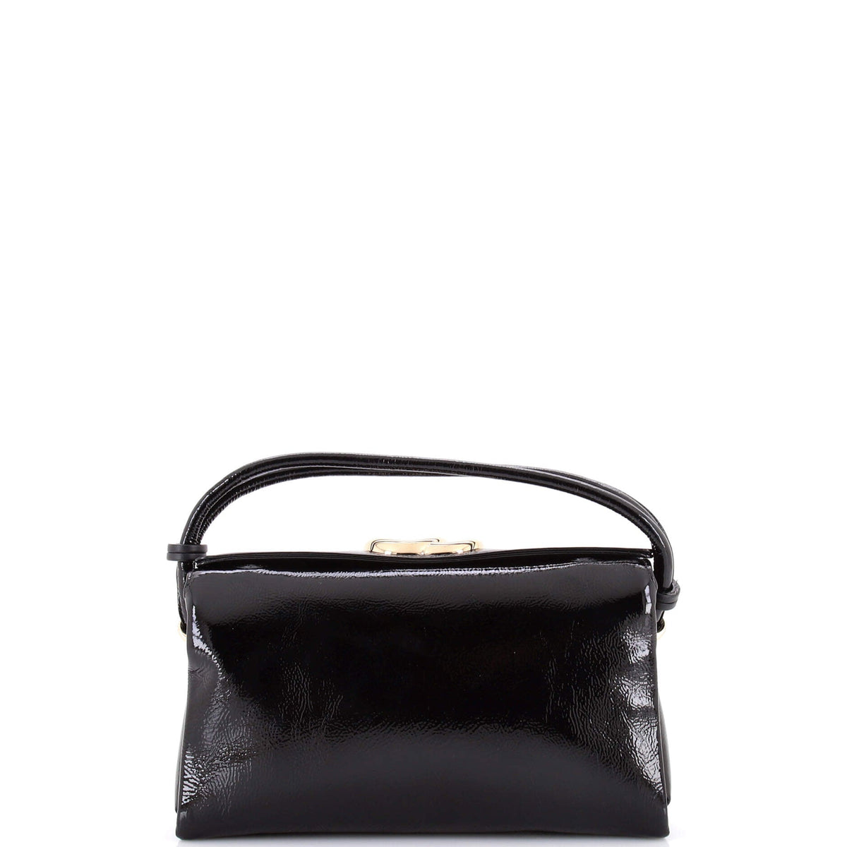 Gucci GUCCI Double G Top Handle Bag Patent Medium