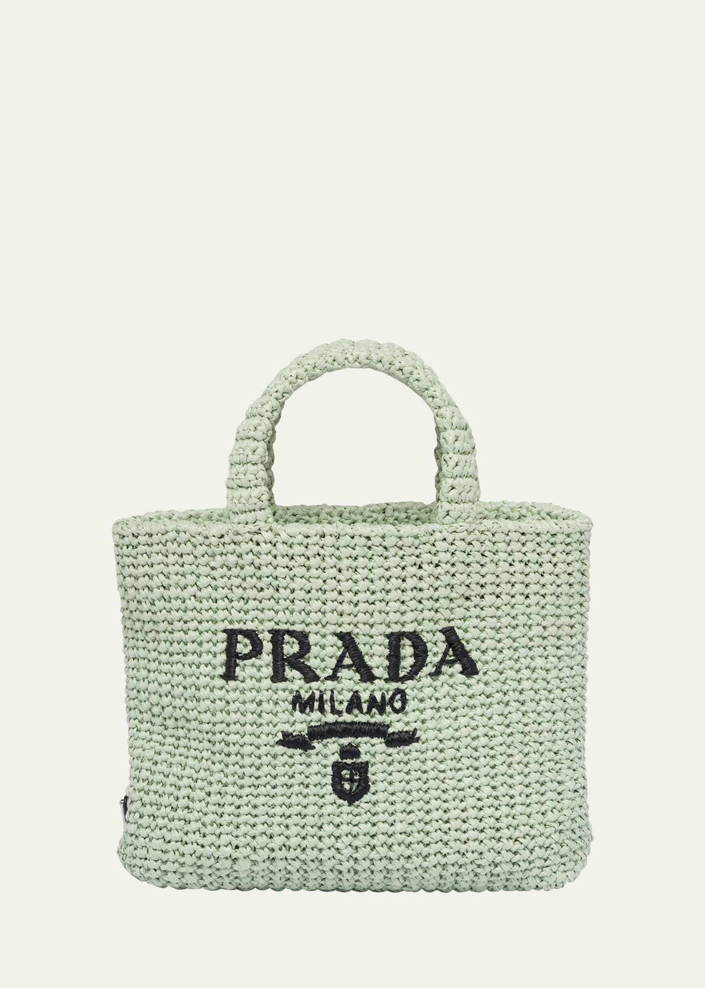 Prada Small Crochet Tote Bag