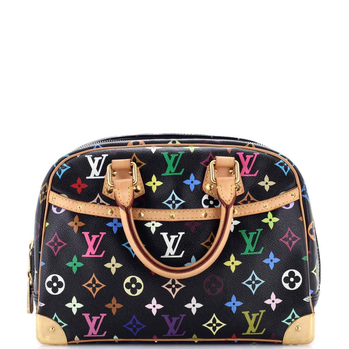 Louis Vuitton Trouville Handbag Monogram Multicolor