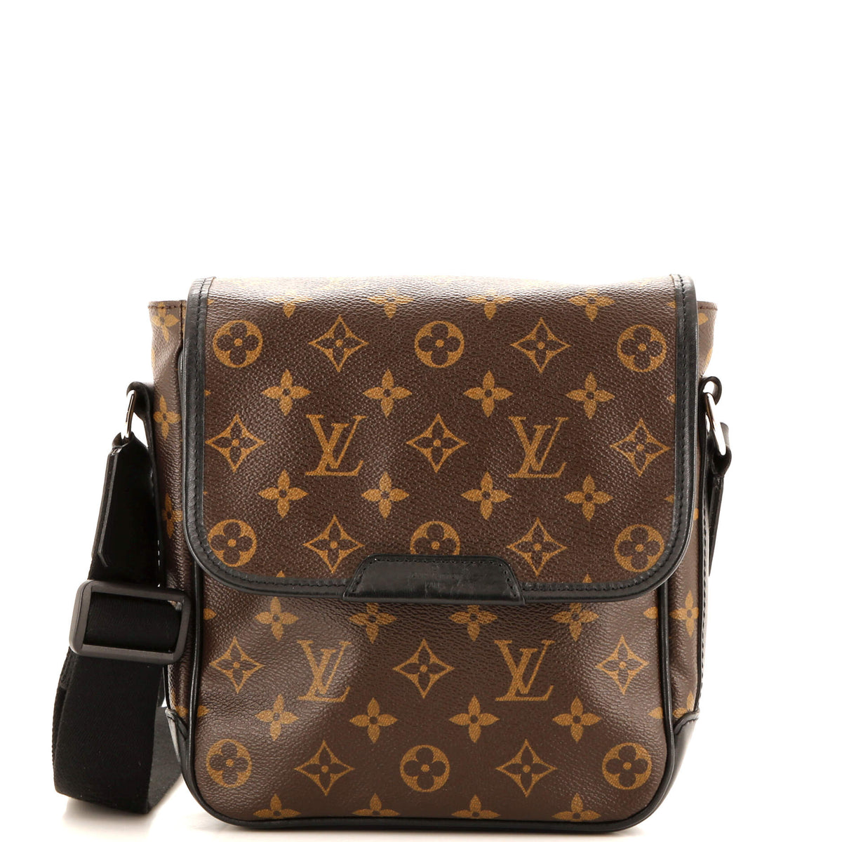 Louis Vuitton Bass Messenger Bag Macassar Monogram Canvas PM