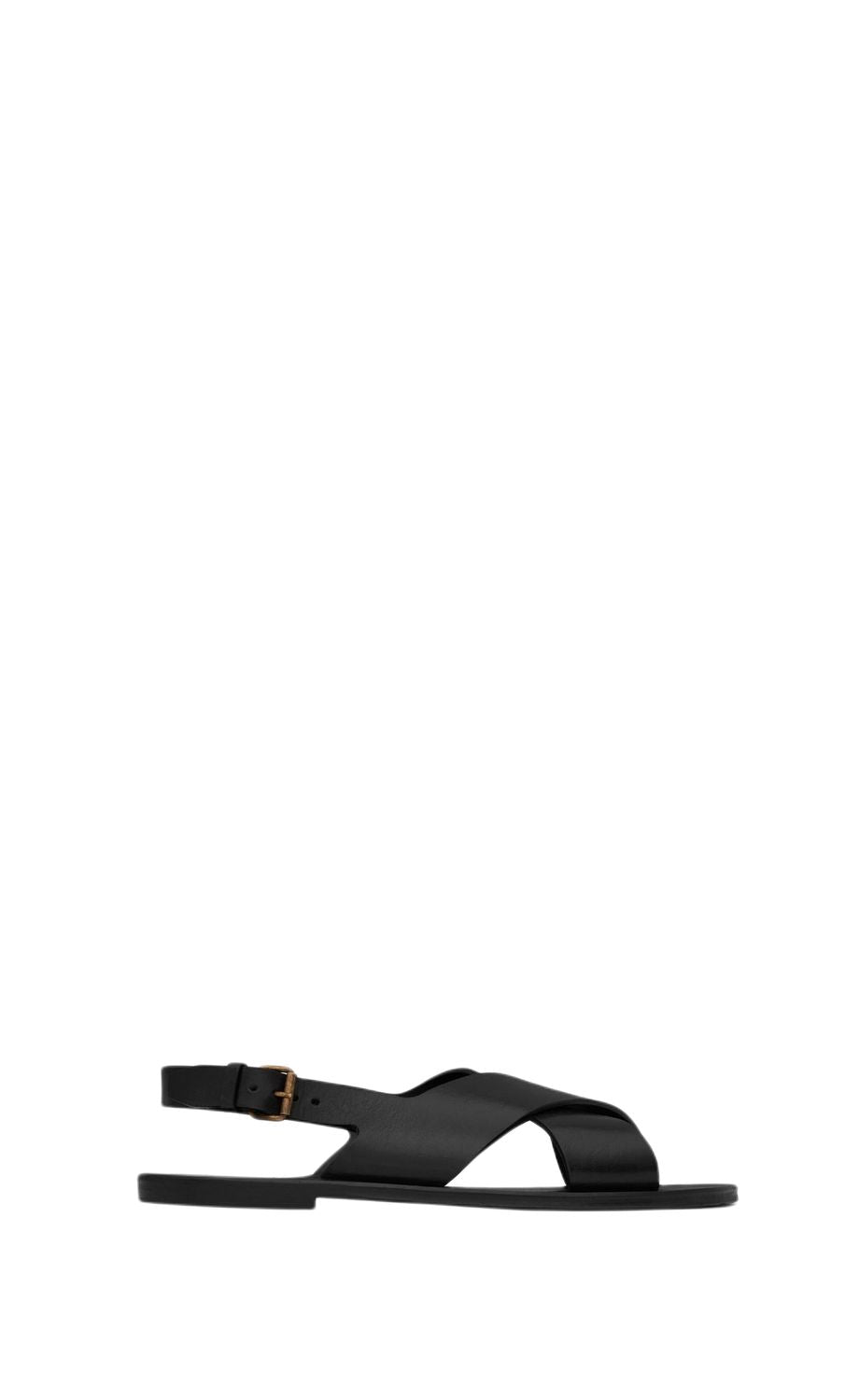 Saint Laurent Men's Mojave Sandals in Nero | Size 42 | 73185312K001000