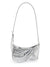 Women's Small Spiral Curve 01 Bag in Silver | 24P10SA0038687