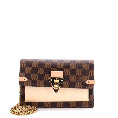 Vavin Chain Wallet NM Damier with Leather