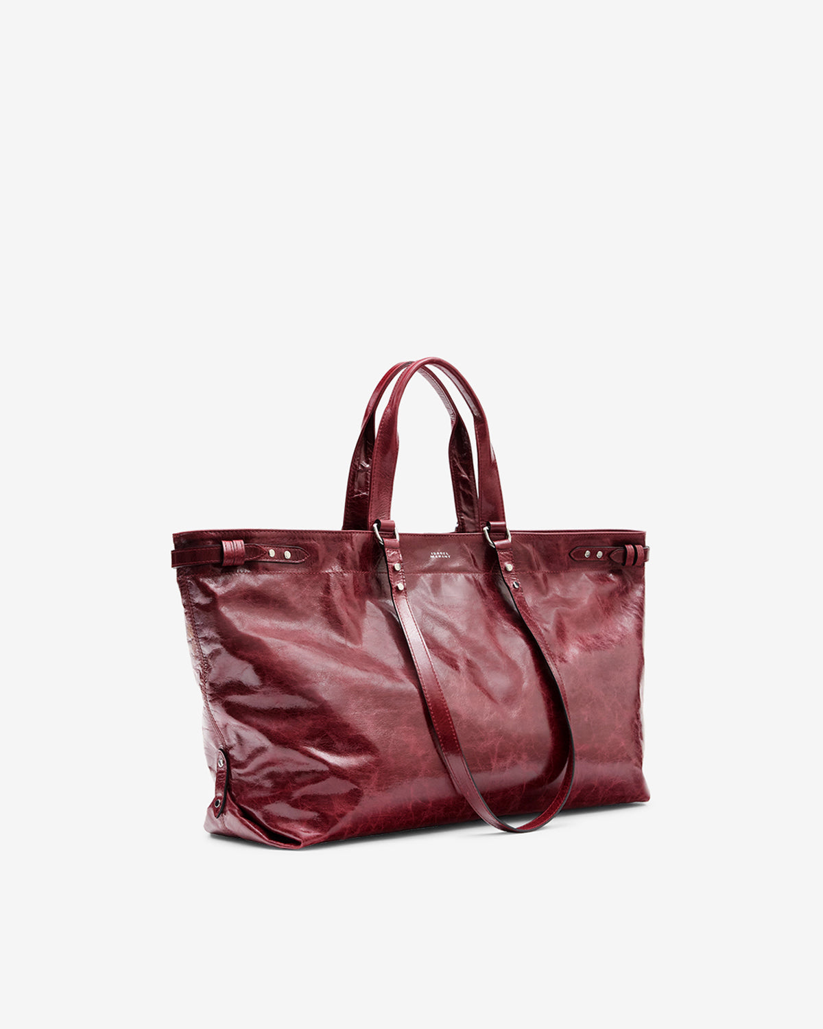 Isabel Marant Winna Leather Bag -  - Burgundy - Isabel Marant