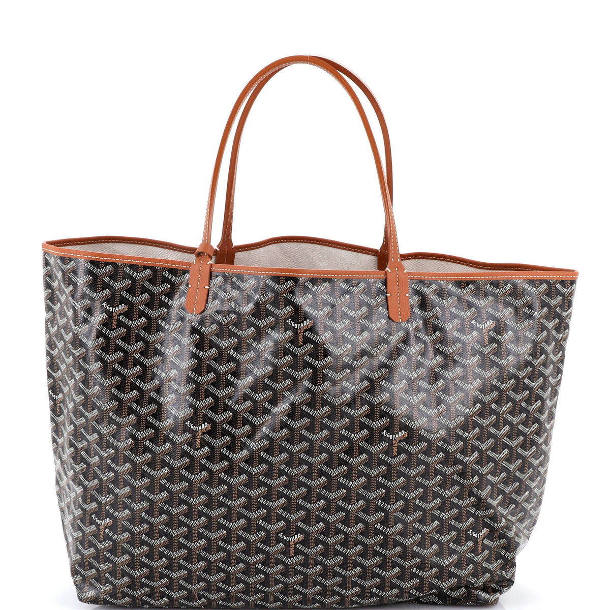 Goyard GOYARD Saint Louis Tote Coated Canvas GM
