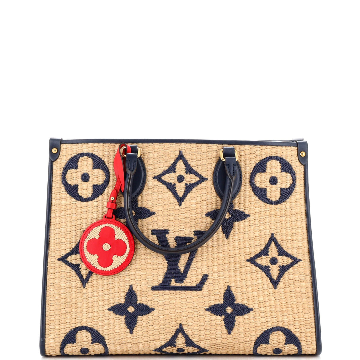 Louis Vuitton OnTheGo Tote Monogram Giant Raffia MM