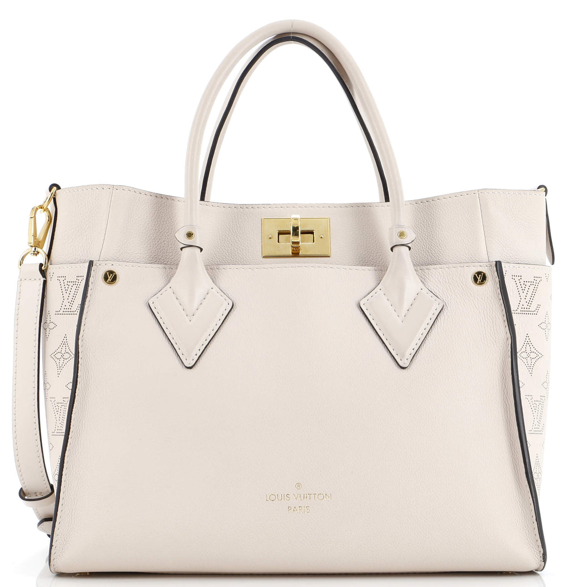 Louis Vuitton On My Side Tote Mahina Leather MM