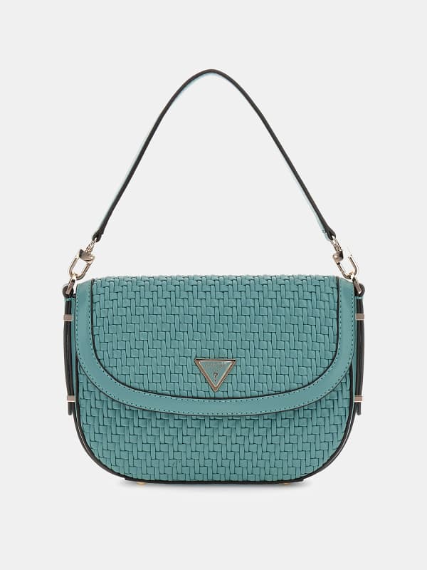 Guess Murielle Woven Mini Shoulder Bag