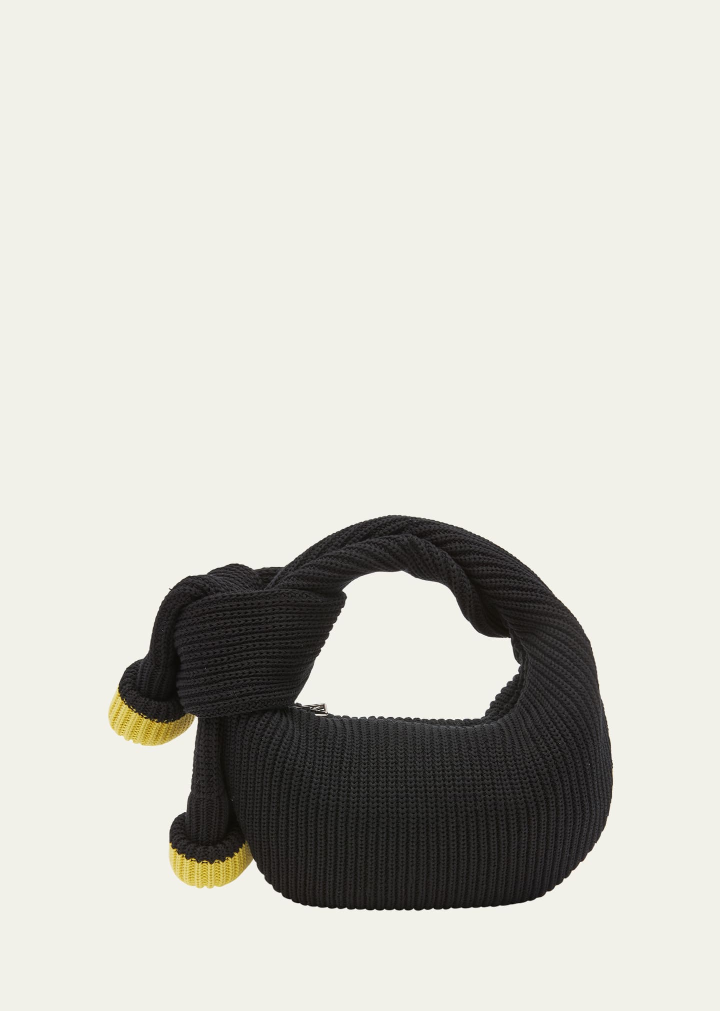 Bottega Veneta Mini sac à main en tricot Jodie Jumper avec poignée sur le dessus