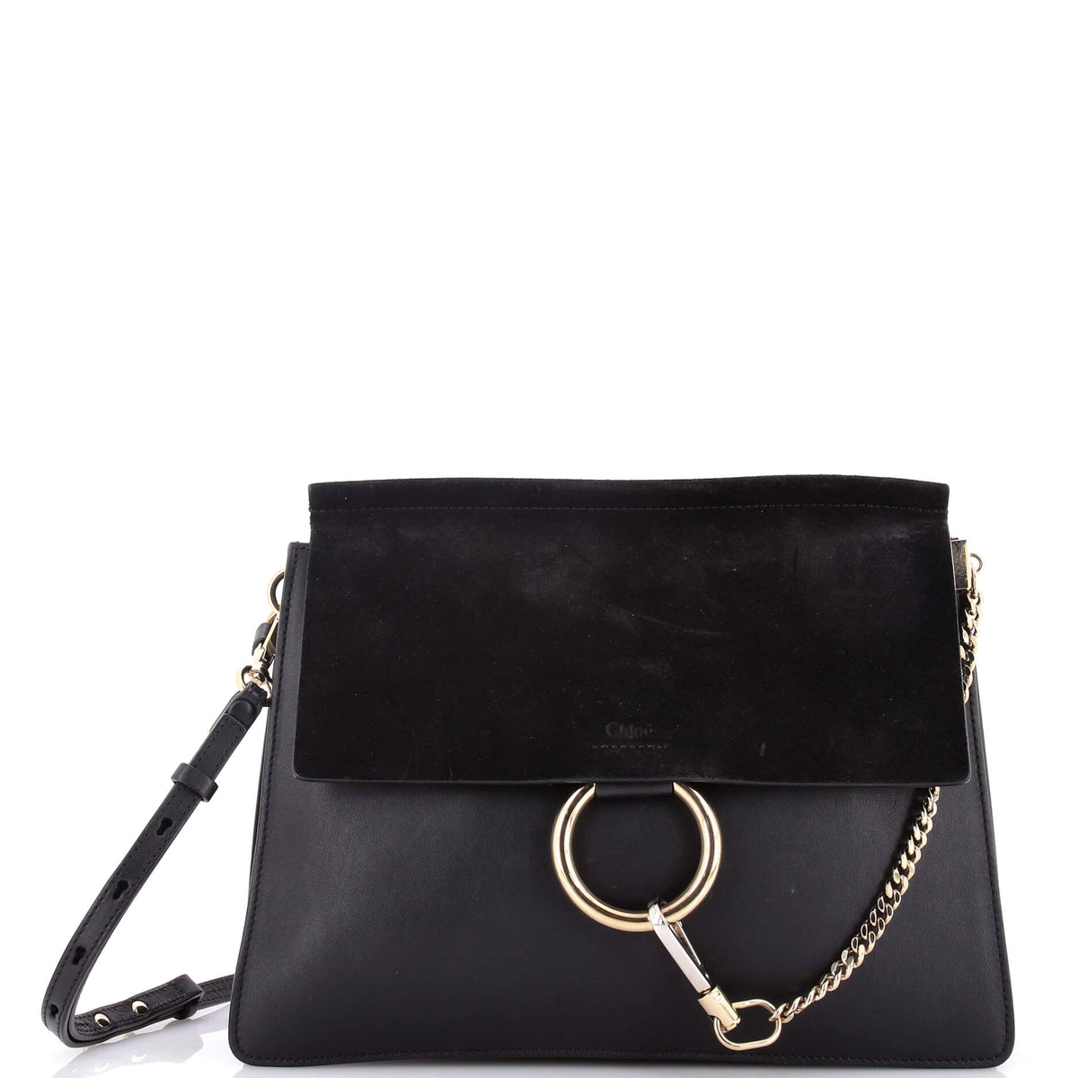 Chloe CHLOE Faye Shoulder Bag Leather Medium