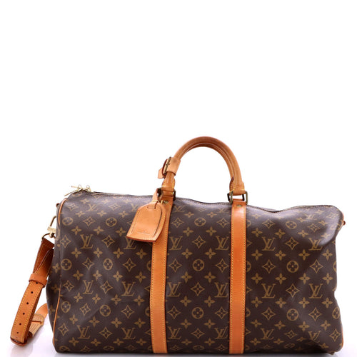 Keepall Bandouliere Bag Monogram Canvas 50