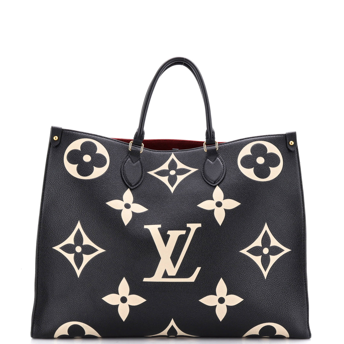 Louis Vuitton OnTheGo Tote Bicolor Monogram Empreinte Giant GM
