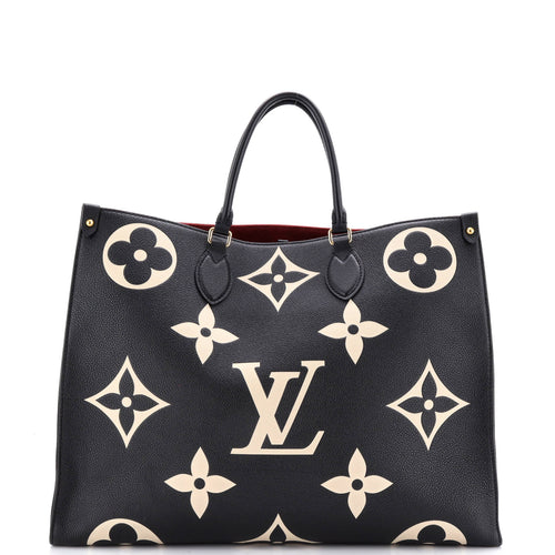OnTheGo Tote Bicolor Monogram Empreinte Giant GM