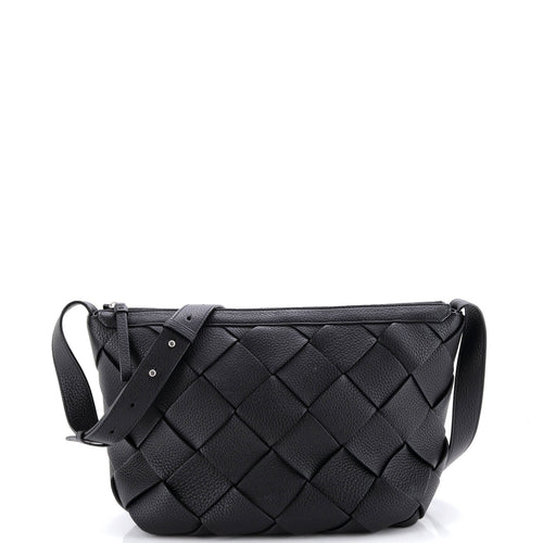 Diago Pouch Maxi Intrecciato Leather
