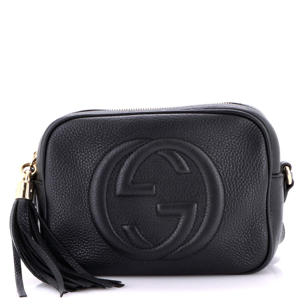 Gucci GUCCI Soho Disco Crossbody Bag Leather Small