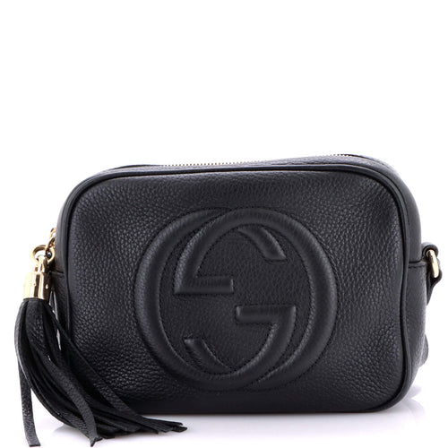 GUCCI Soho Disco Crossbody Bag Leather Small