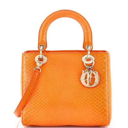 Lady Dior Bag Python Medium