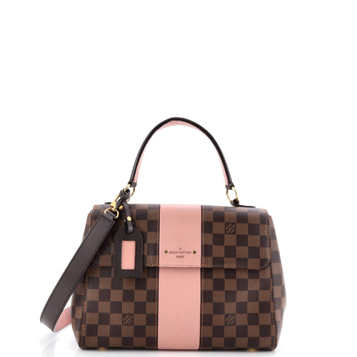 Bond Street Handbag Damier with Leather MM