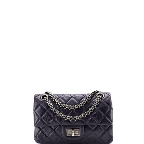 CHANEL Reissue 2.55 Flap Bag Quilted Aged Calfskin 224