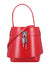 Women's Shark Lock Bucket in Red | 24ABB50WGB00D Color 600