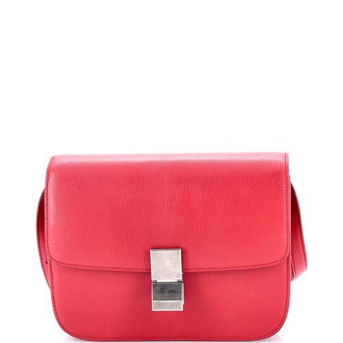 CELINE Classic Box Bag Grainy Leather Medium