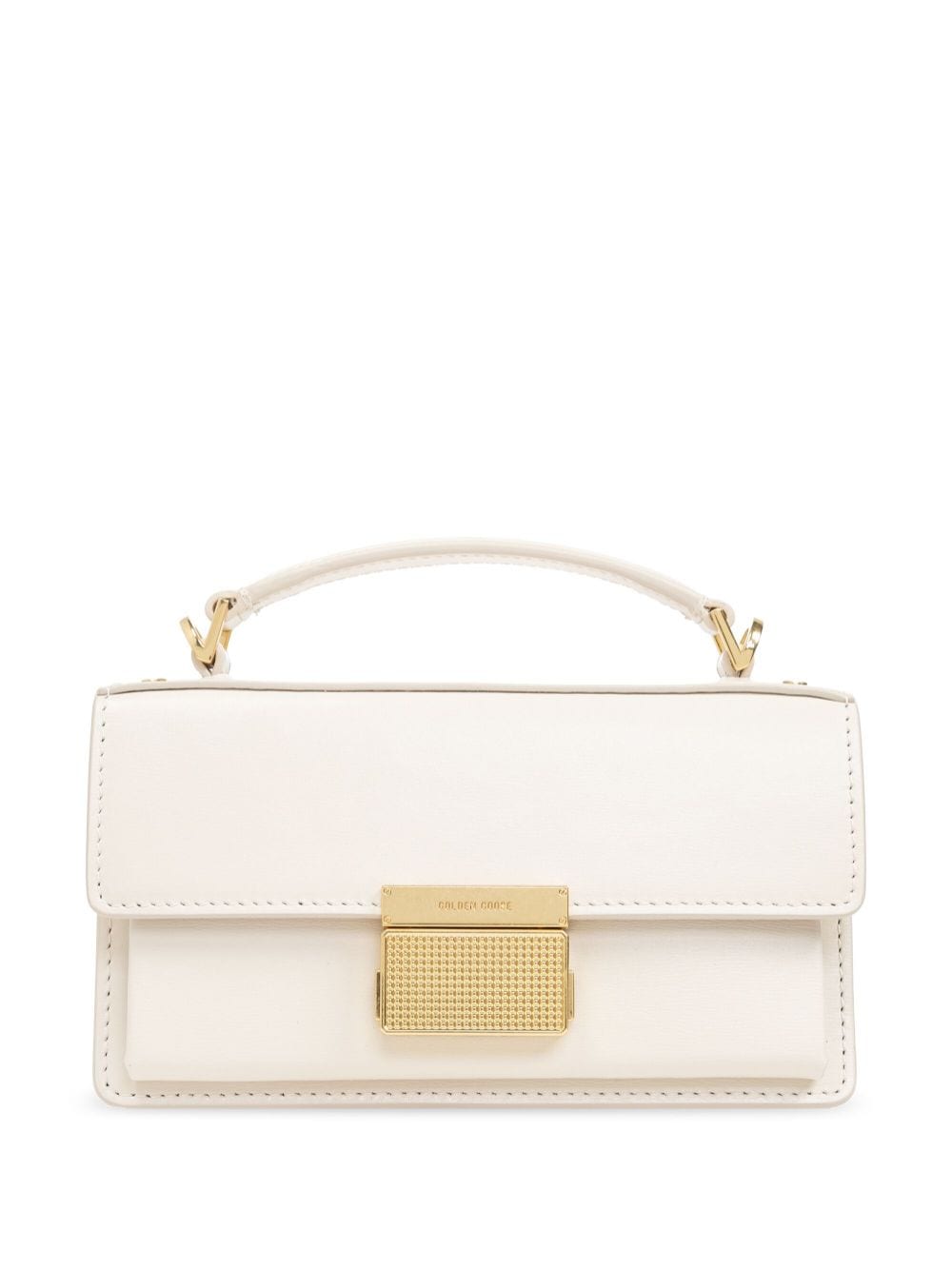 Golden Goose Women's Butter Yellow Leather Rectangle Bag in White | Size UNI | GWA00468 Color A00056511732