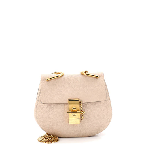 CHLOE Drew Crossbody Bag Leather Mini