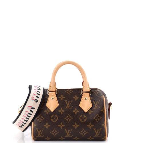 Speedy Bandouliere Bag Monogram Canvas 20