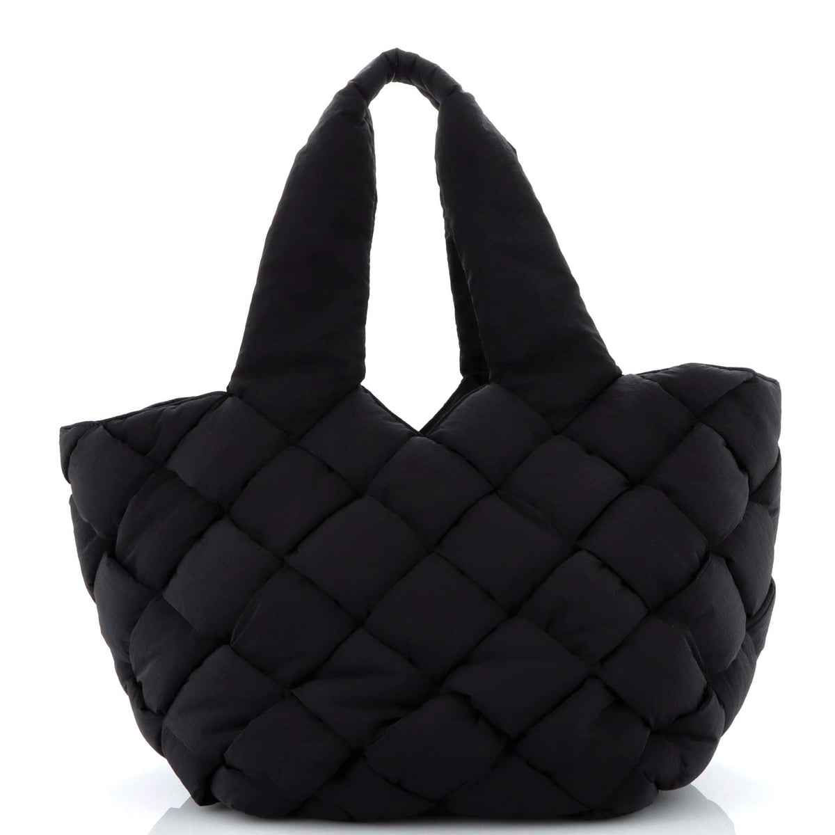 Bottega Veneta Cassette Paper Tote Intrecciato Nylon
