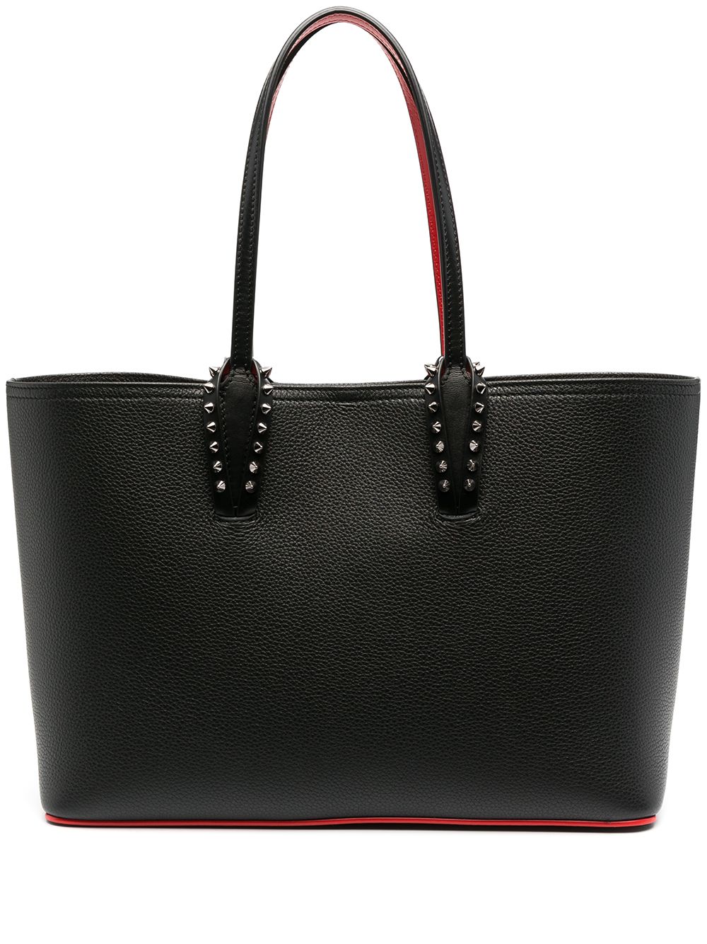 Christian Louboutin Women's Cabata Small Tote Bag in Black | Size UNI | 3205219CM53