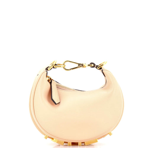 FENDI Fendigraphy Bag Leather Nano