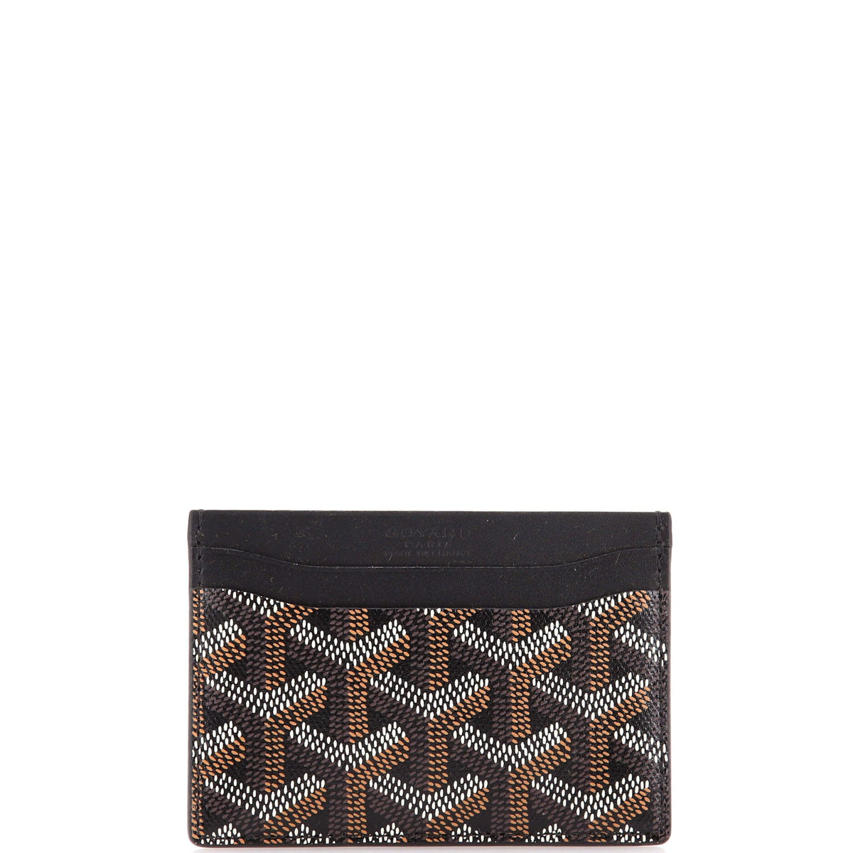 Goyard GOYARD Saint Sulpice Card Holder Coated Canvas