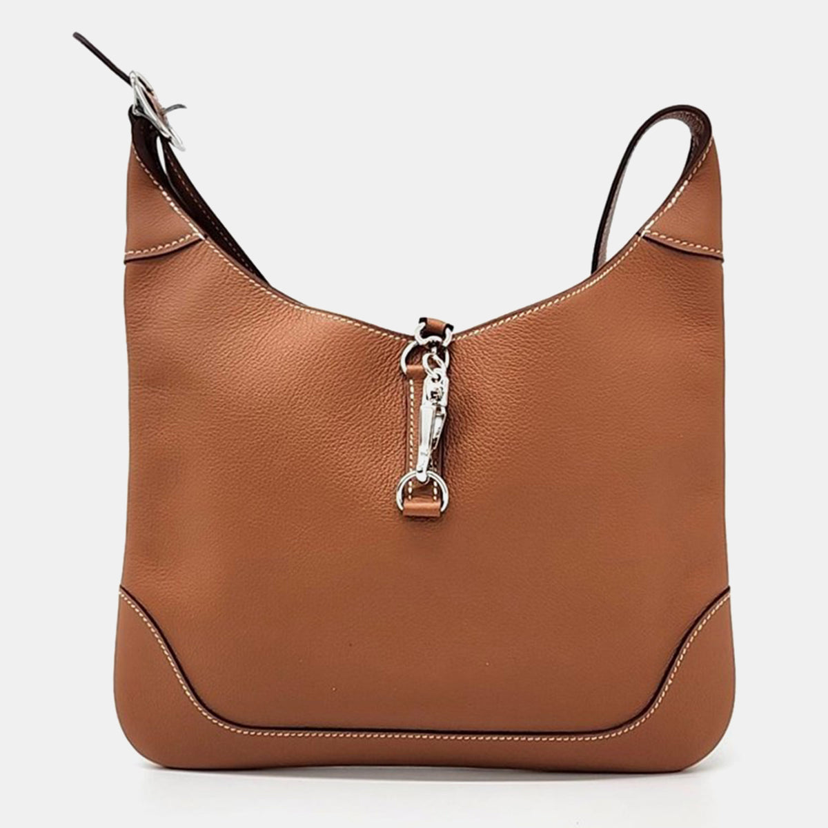 Hermès Brown leather Trim Bag Bag