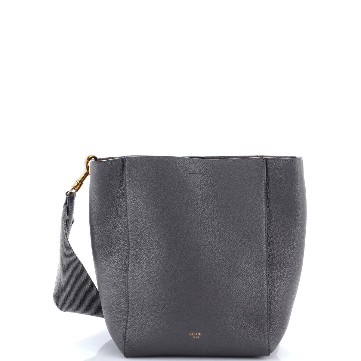 Celine CELINE Sangle Seau Bag Calfskin Small