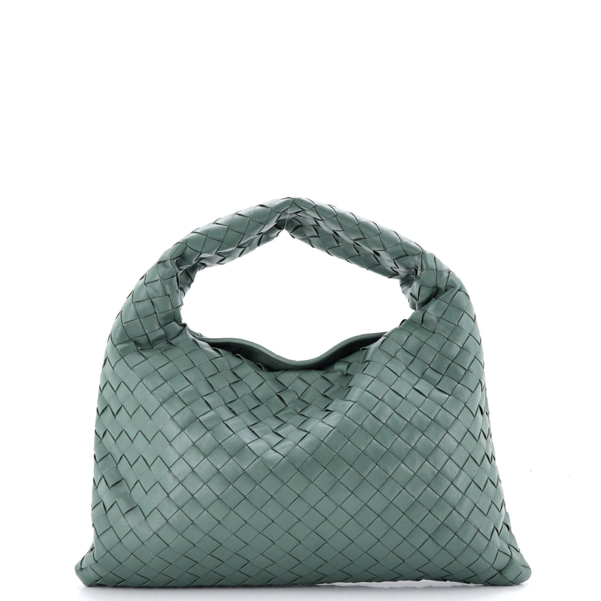 Bottega Veneta Hop Hobo Intrecciato Leather Small