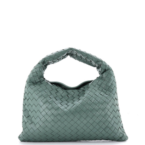 Hop Hobo Intrecciato Leather Small