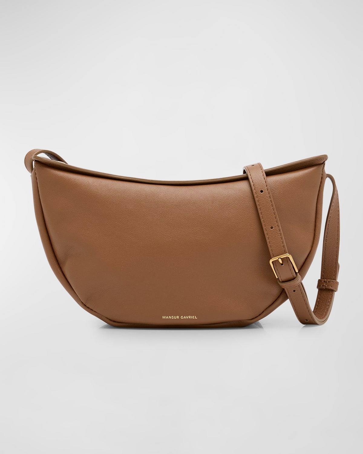 Mansur Gavriel Moon Sling Leather Crossbody Bag