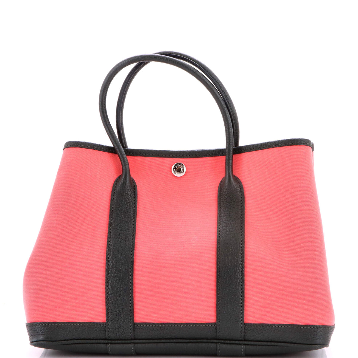 Herm?s Garden Party Tote Toile and Leather 30