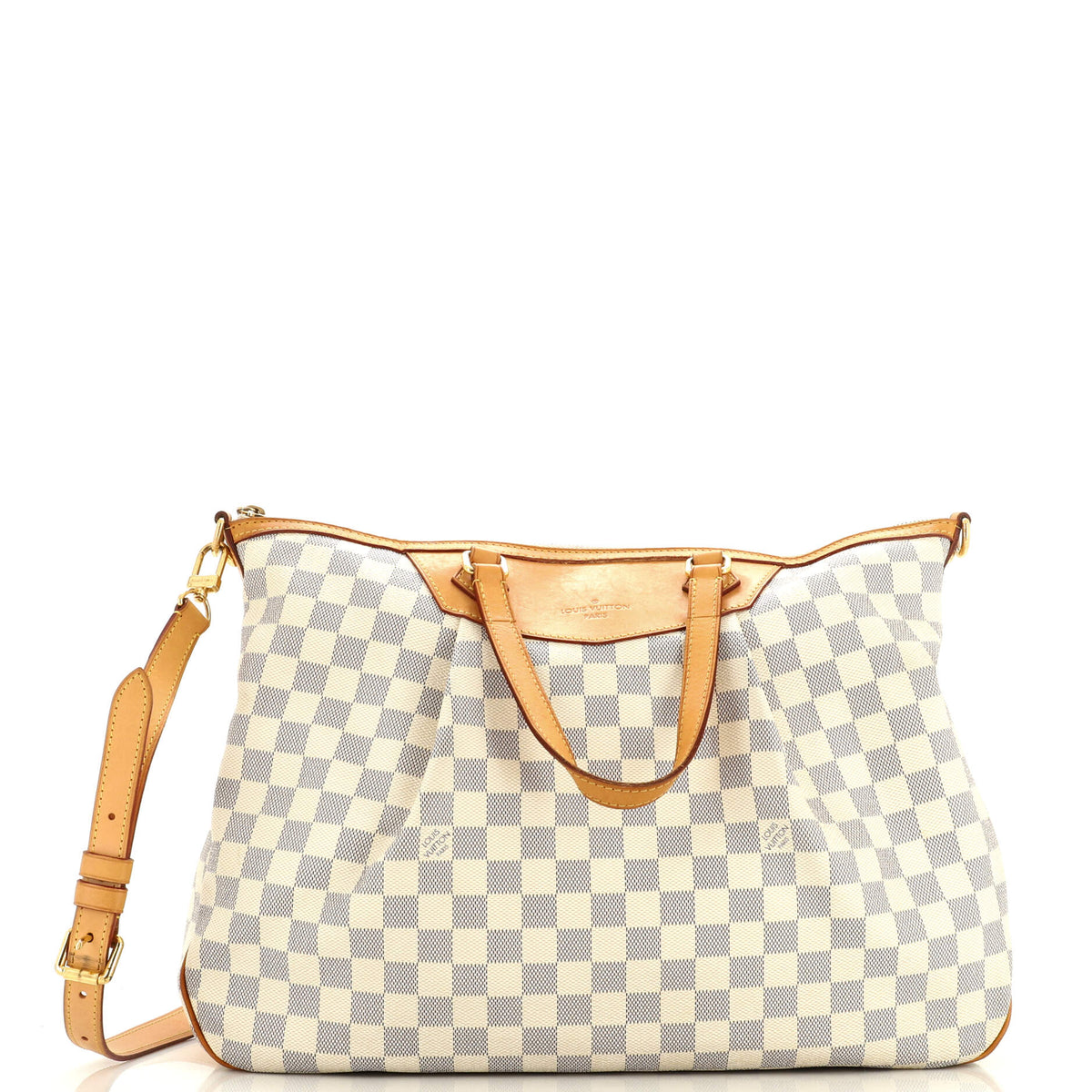 Louis Vuitton Siracusa Handbag Damier GM