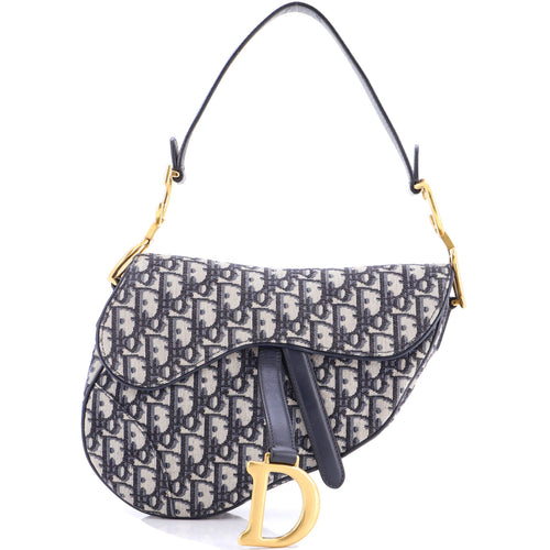 Saddle Handbag Oblique Canvas Medium