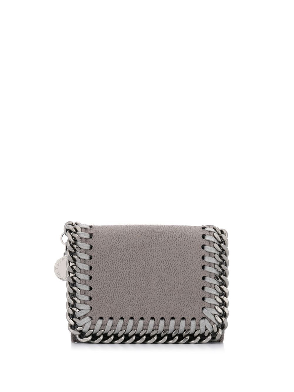 Stella Mccartney Women's Falabella Tri-Fold Wallet in Grey | Size UNI | 521371W91321220