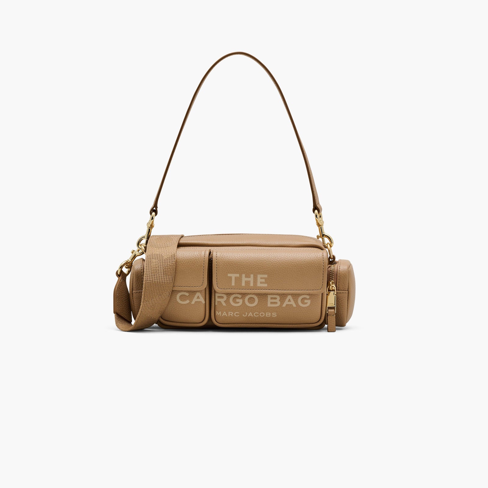 Marc Jacobs The Leather Cargo Bag in Camel