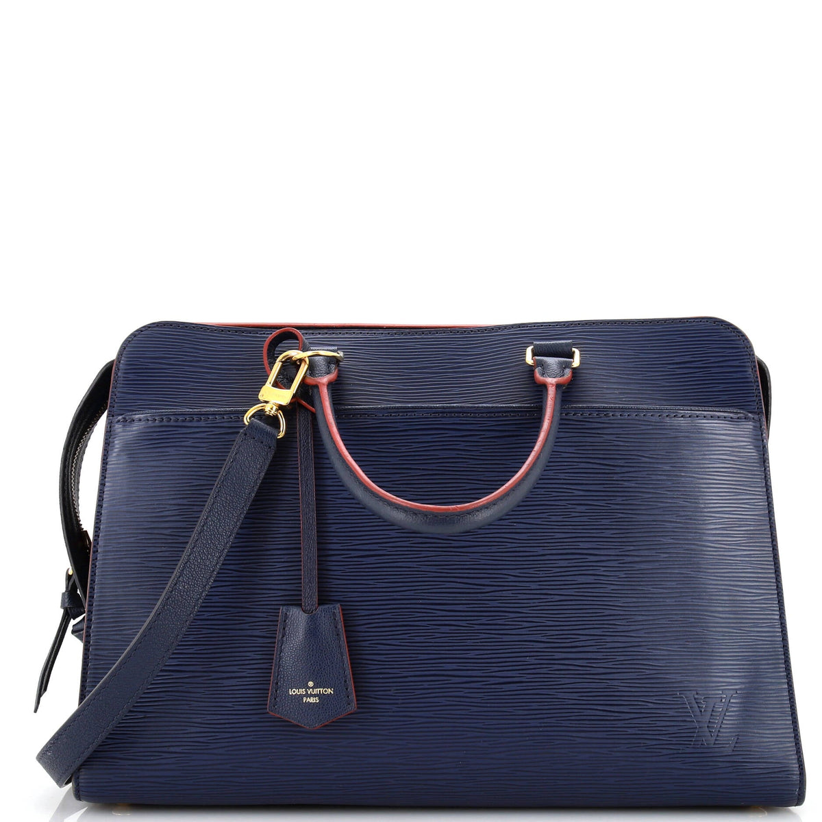 Louis Vuitton Vaneau Handbag Epi Leather GM