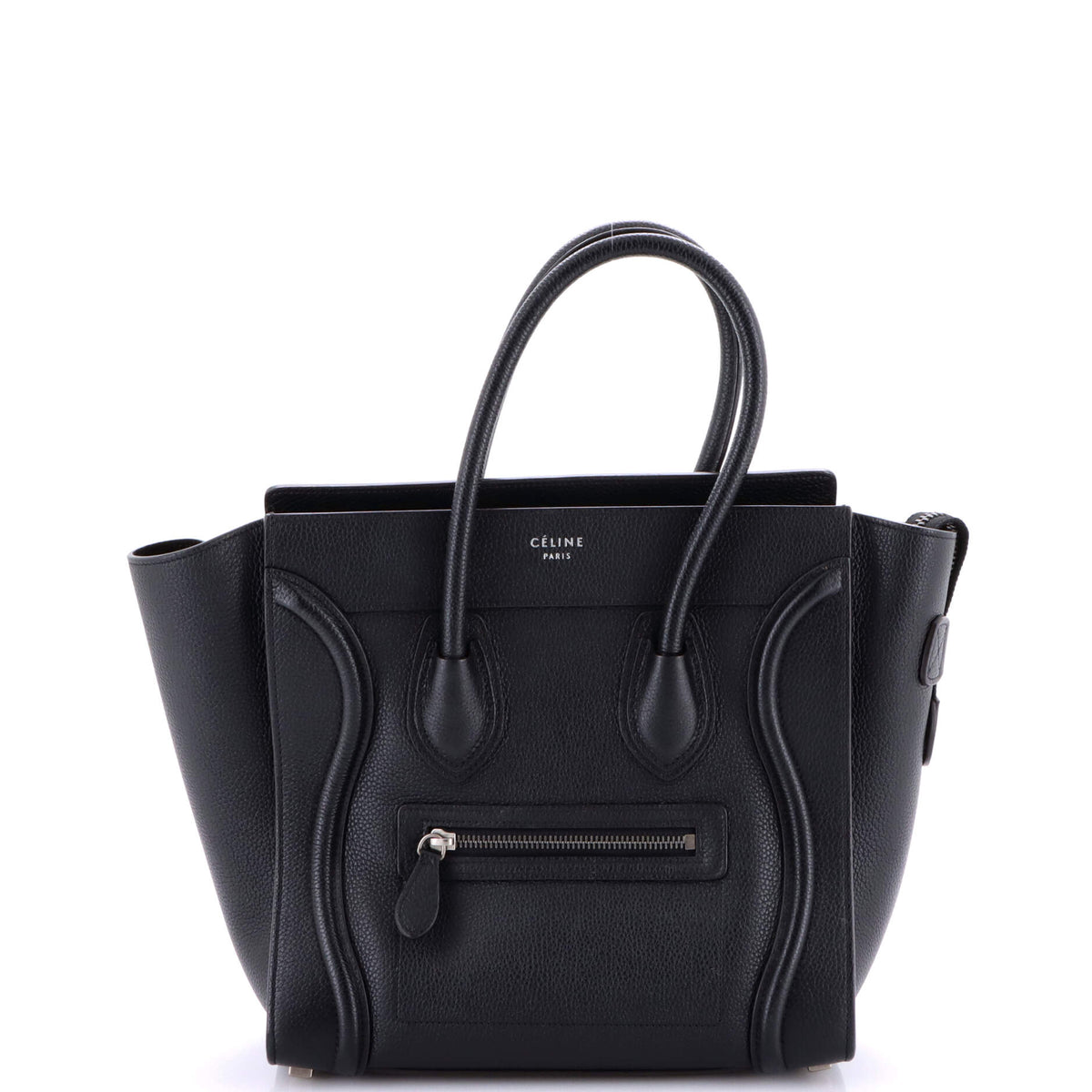 Celine CELINE Luggage Bag Grainy Leather Micro