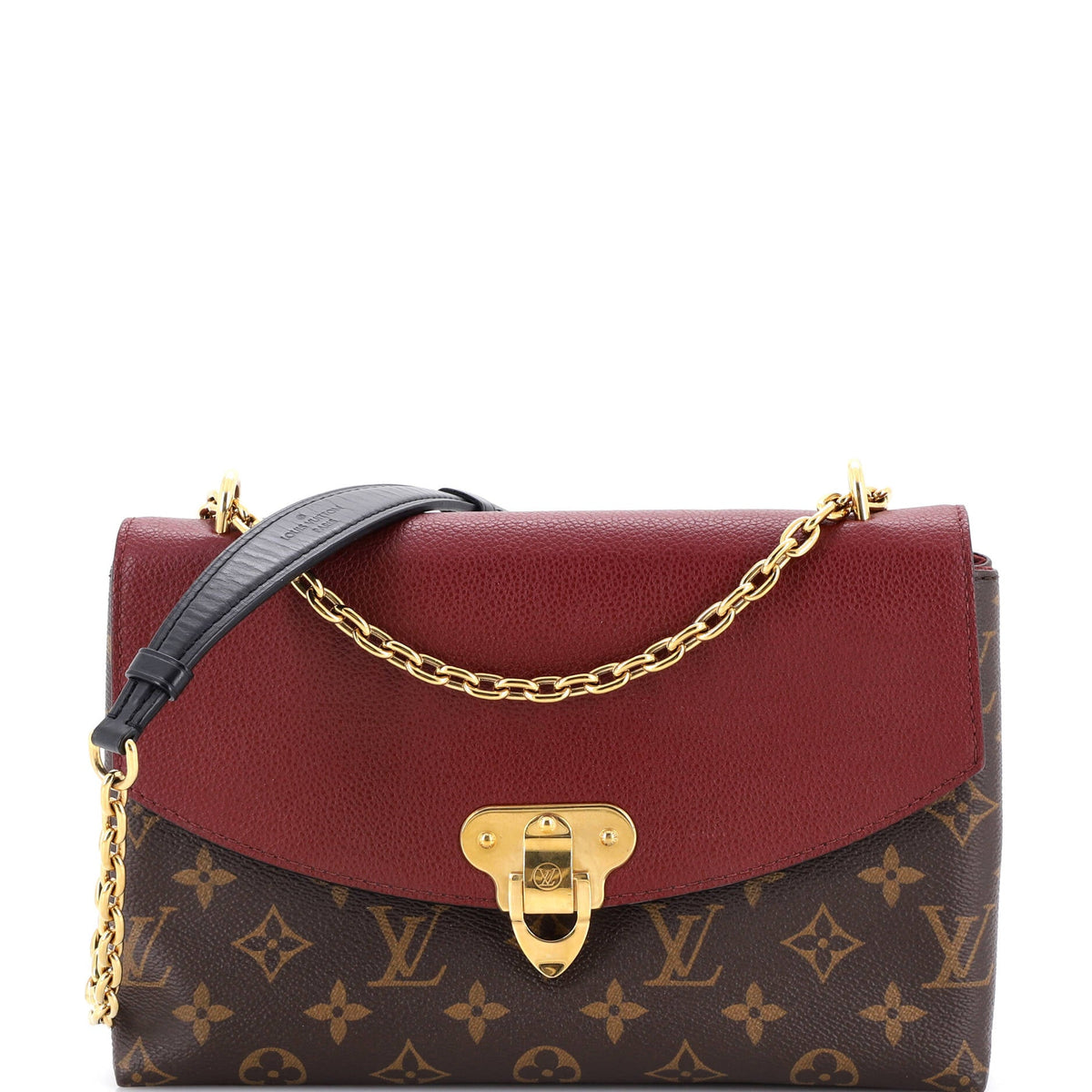Louis Vuitton Saint Placide Handbag Monogram Canvas and Leather