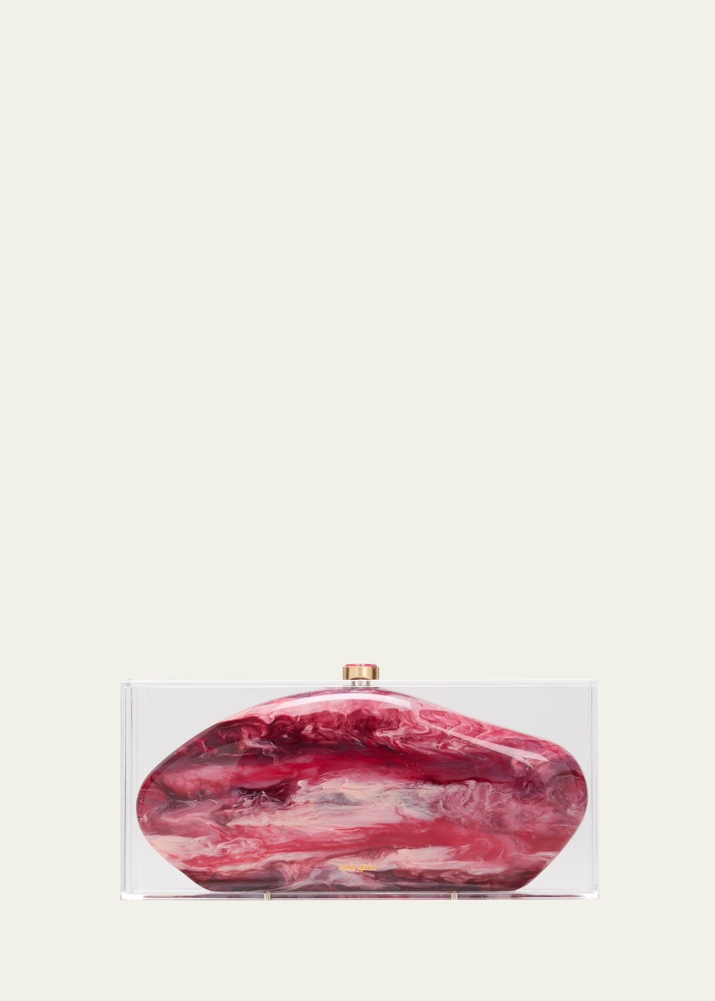 Cult Gaia Annika Acrylic Clutch Bag