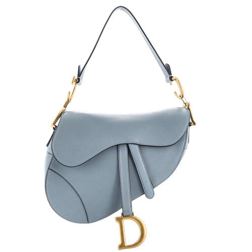 Saddle Handbag Leather Medium